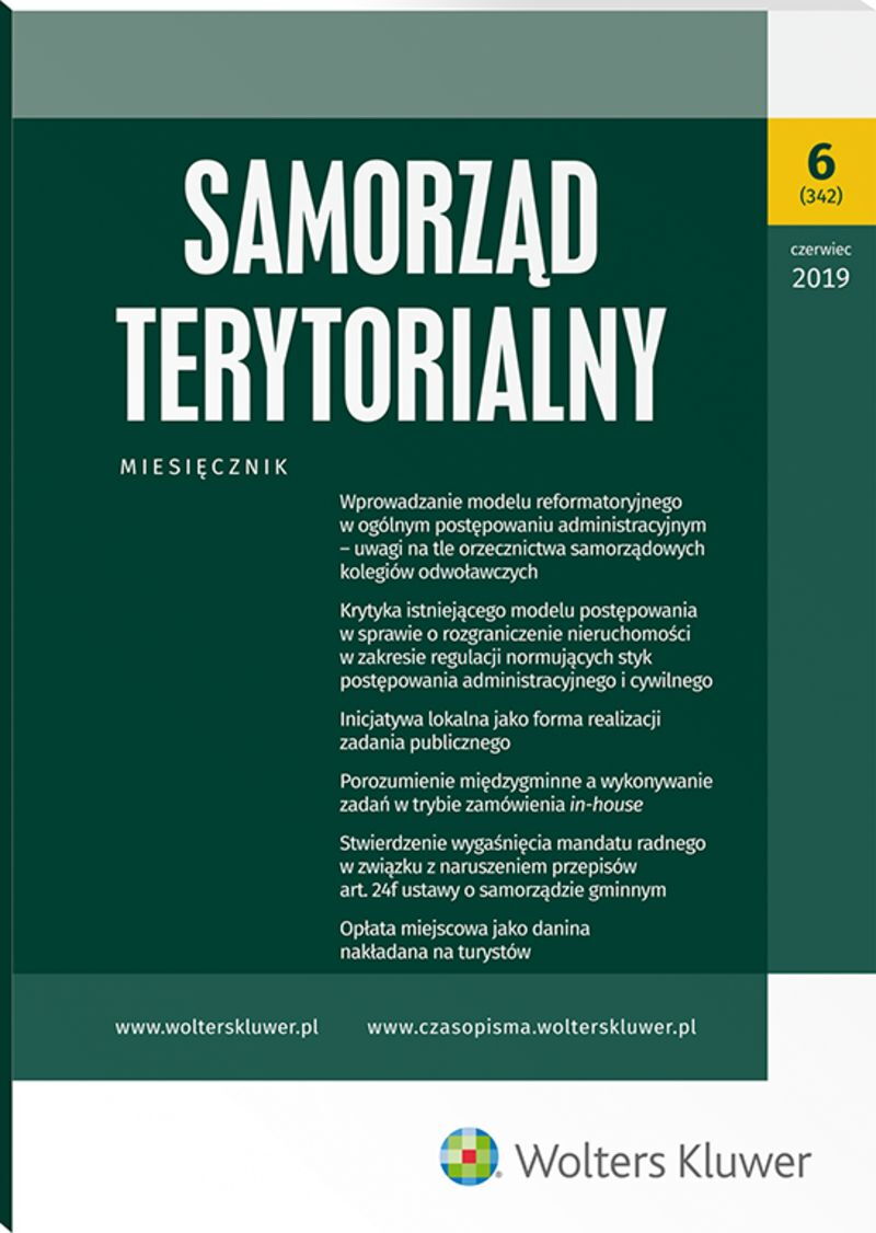 Samorząd Terytorialny - Nr 6/2019