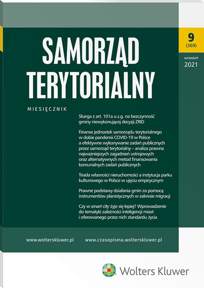Samorząd Terytorialny - Nr 9/2021