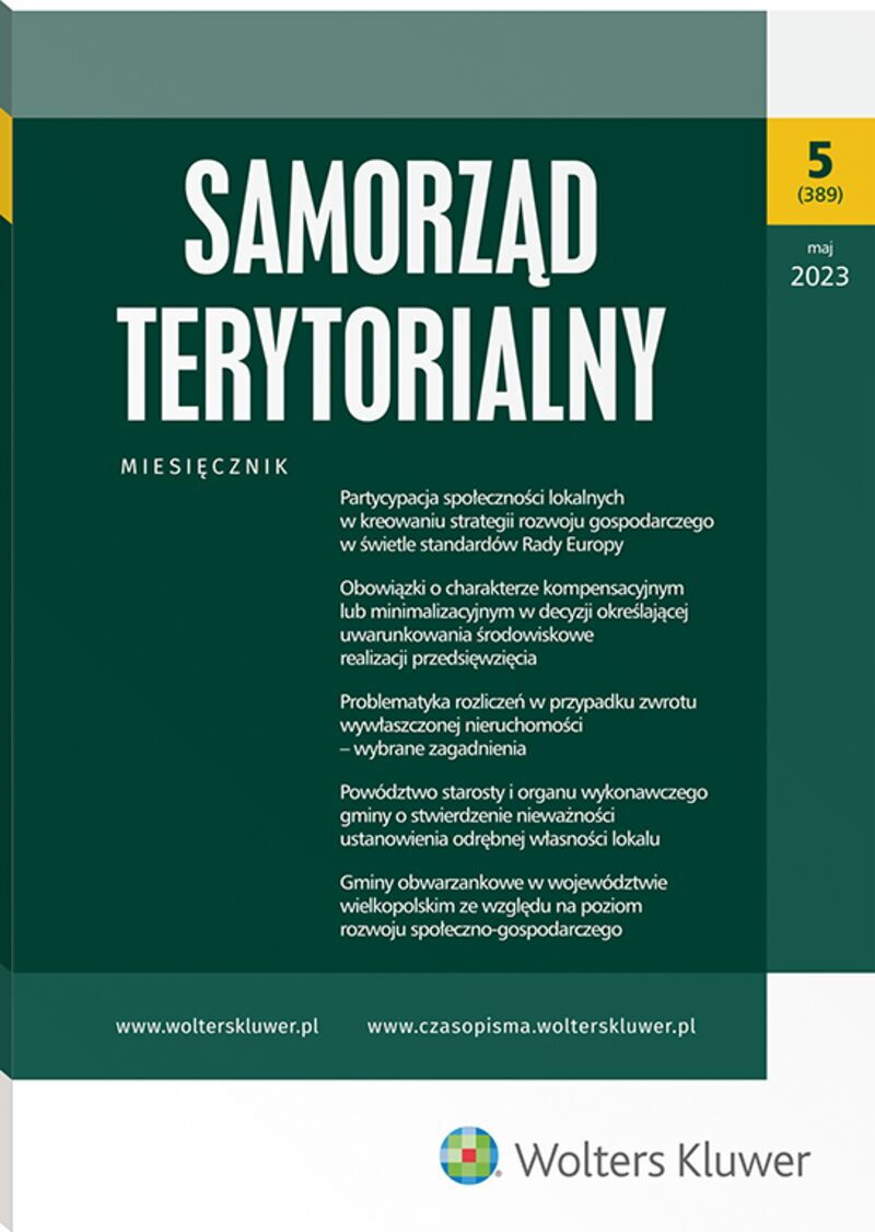 Samorząd Terytorialny - Nr 5/2023