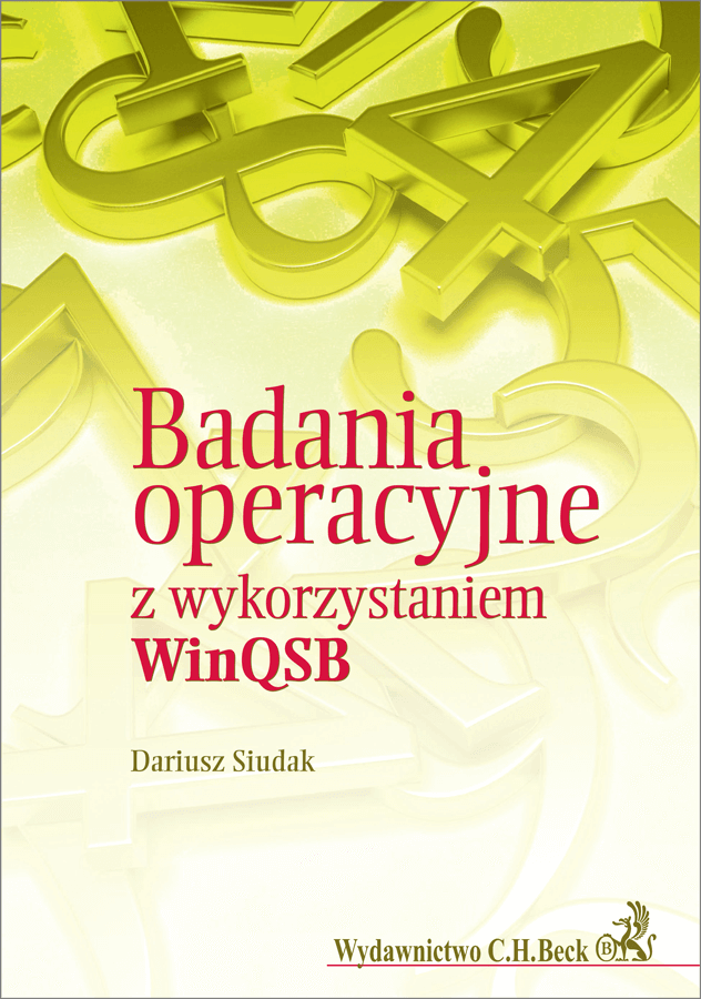 Badania operacyjne z wykorzystaniem WinQSB