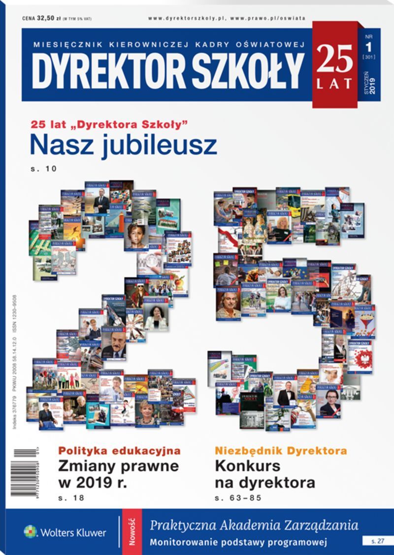 Dyrektor Szkoły - Nr 1/2019 301