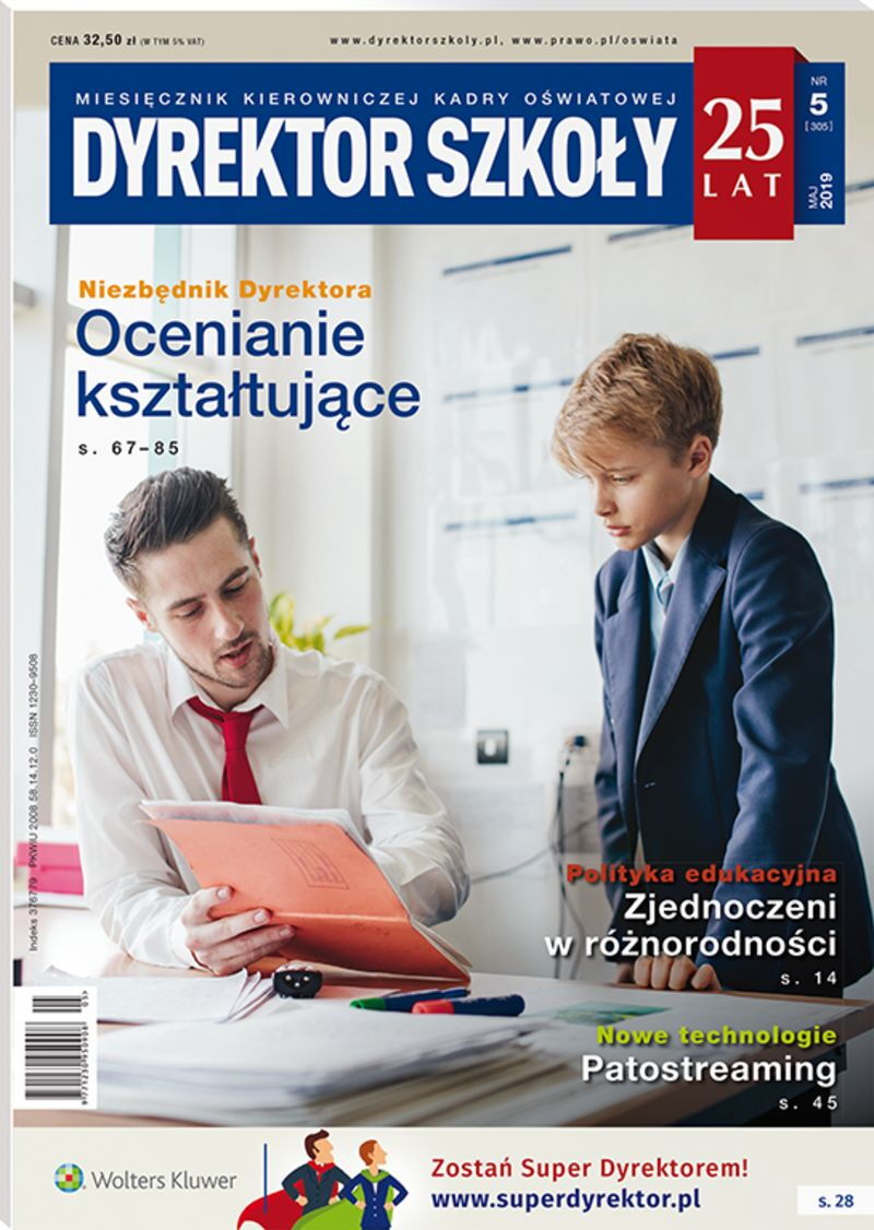 Dyrektor Szkoły - Nr 5/2019 305