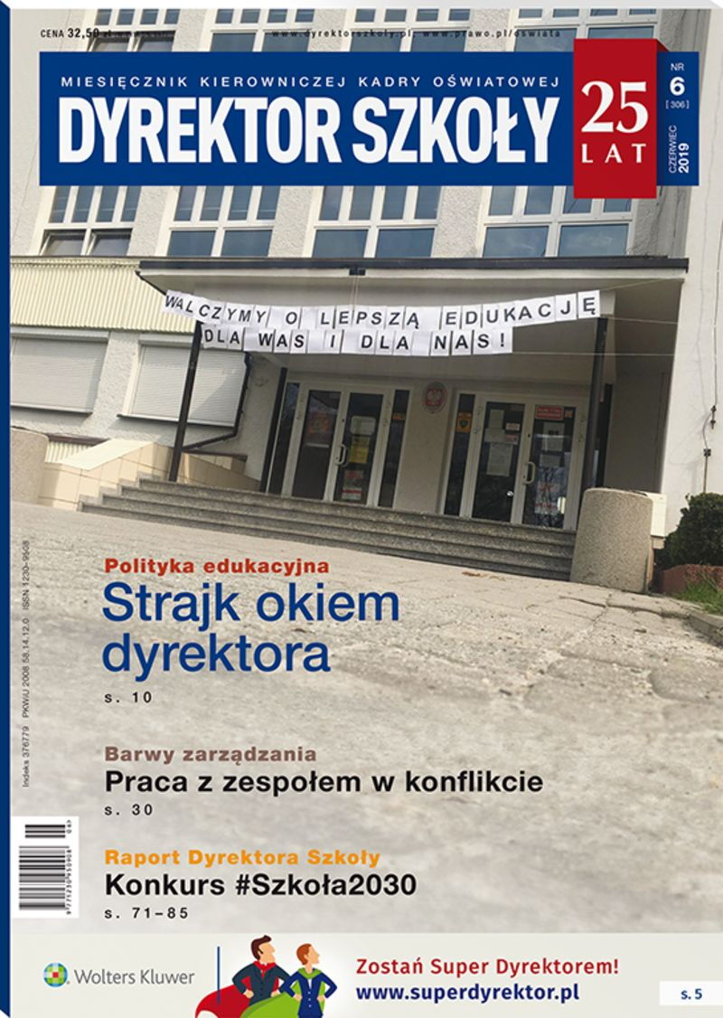 Dyrektor Szkoły - Nr 6/2019 306