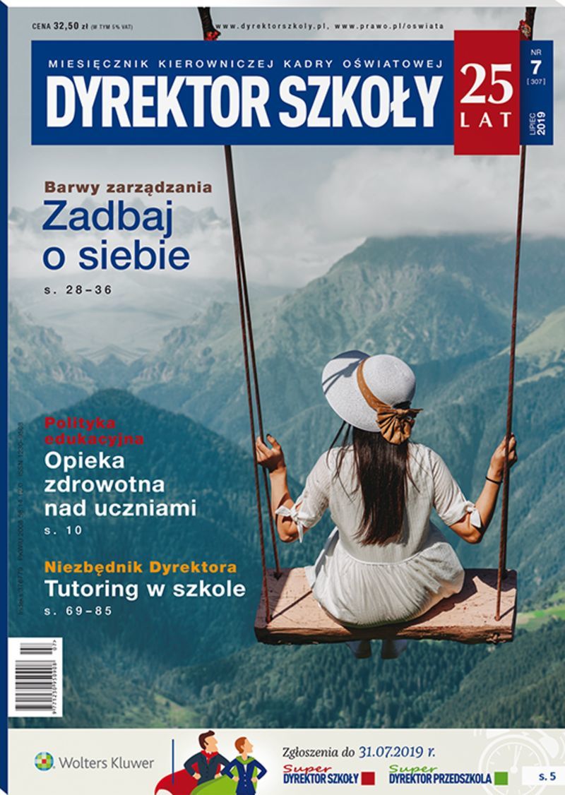 Dyrektor Szkoły - Nr 7/2019 307