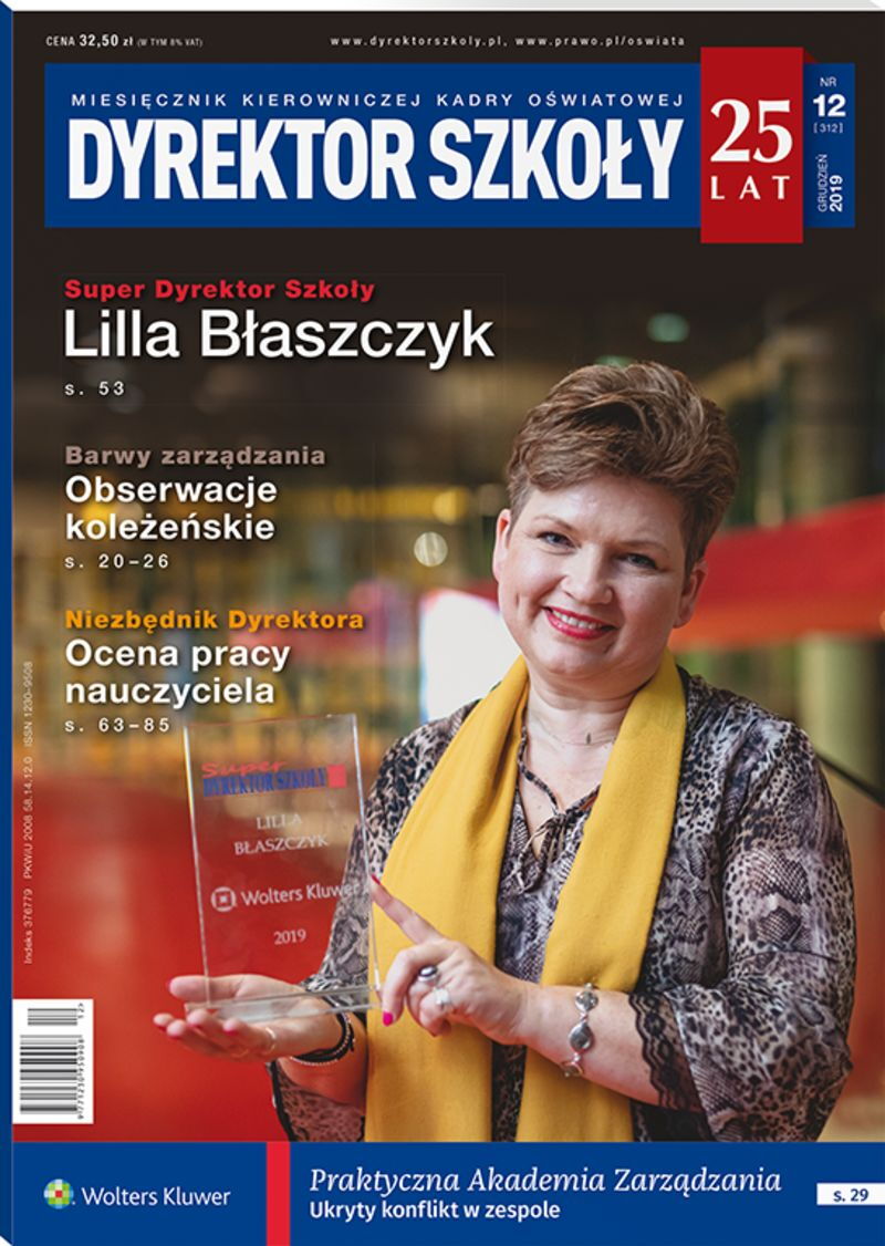 Dyrektor Szkoły - Nr 12/2019 312