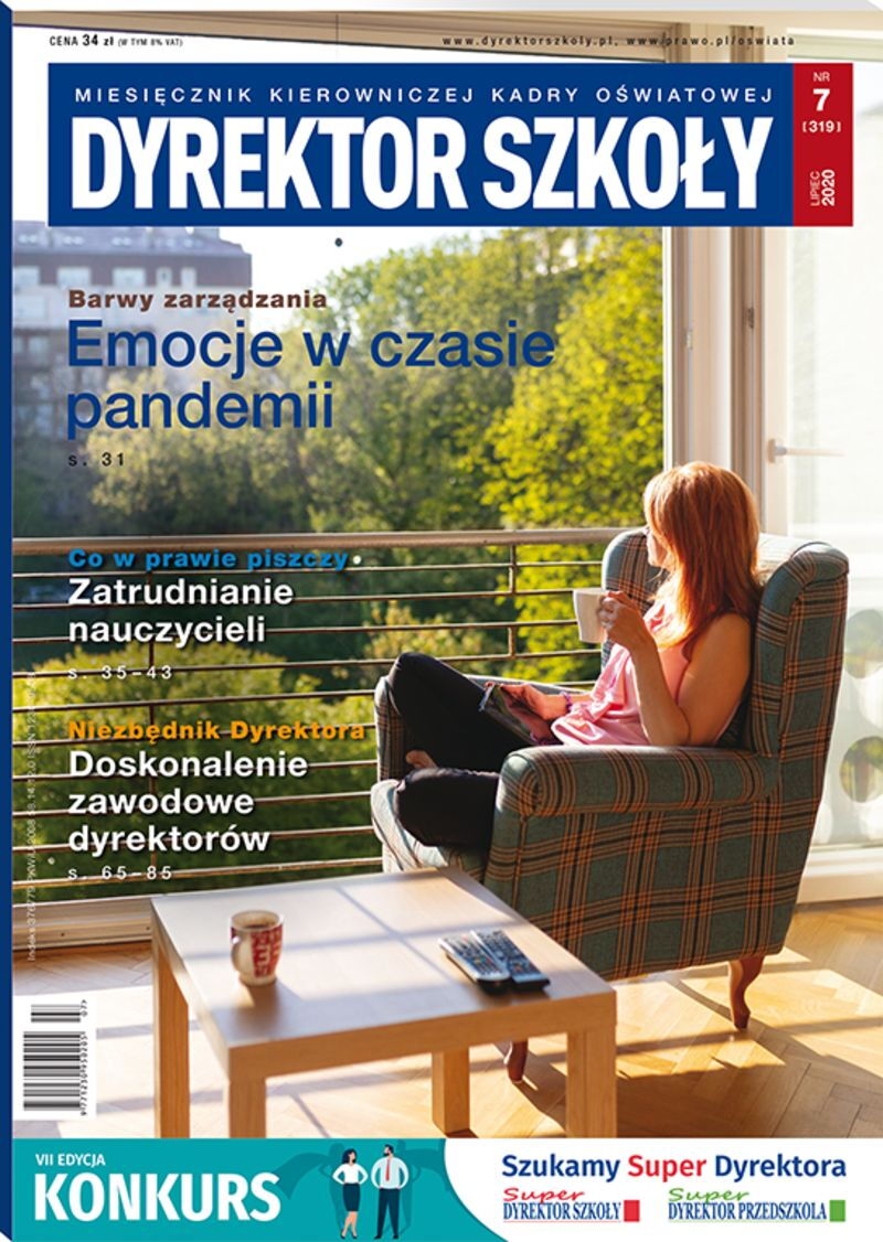 Dyrektor Szkoły - Nr 7/2020 319