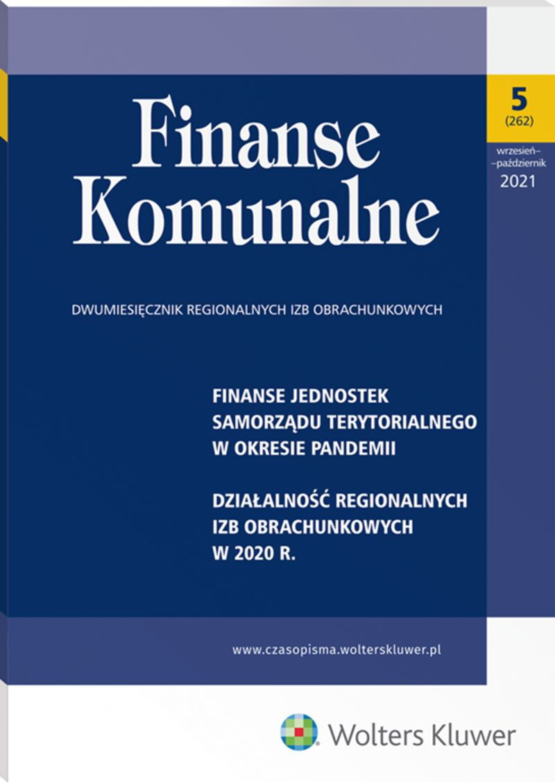Finanse Komunalne - Nr 5/2021