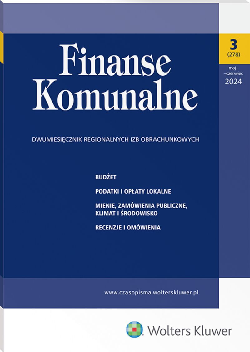 Finanse Komunalne - Nr 3/2024