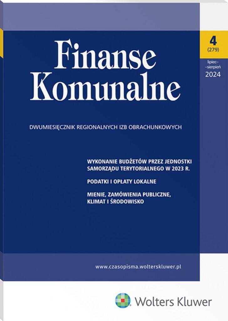 Finanse Komunalne - Nr 4/2024