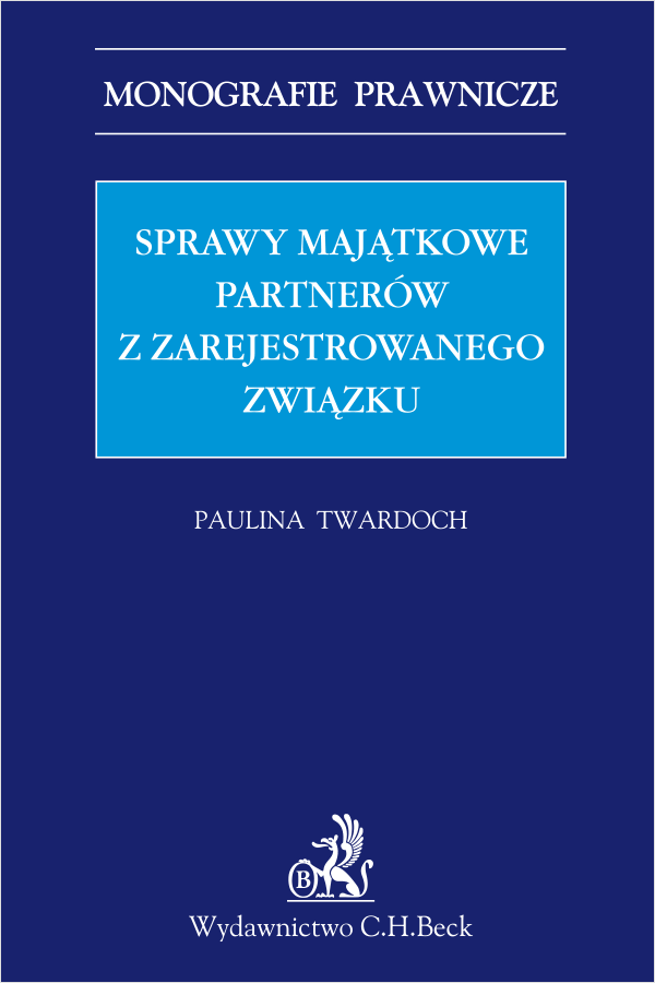 Sprawy majątkowe partnerów z zarejestrowanego związku
