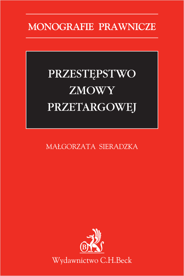 Przestępstwo zmowy przetargowej