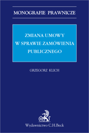 Zmiana umowy w sprawie zamówienia publicznego