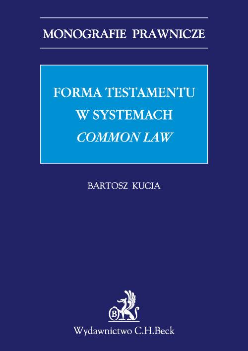 Forma testamentu w systemach common law