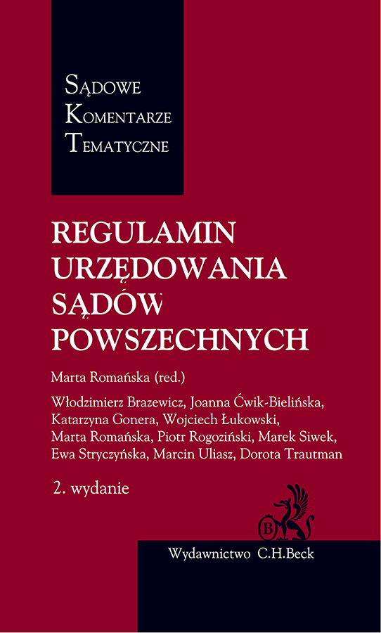 Regulamin urzędowania sądów powszechnych