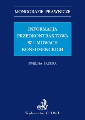 Informacja przedkontraktowa w umowach konsumenckich