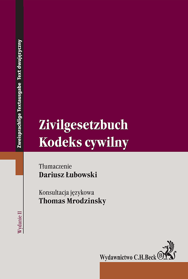 Kodeks cywilny. Zivilgesetzbuch
