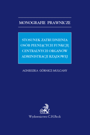 Stosunek zatrudnienia osób pełniących funkcję centralnych organów administracji rządowej