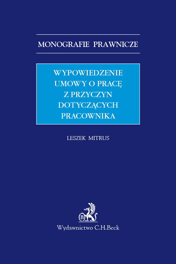 Wypowiedzenie umowy o pracę z przyczyn dotyczących pracownika