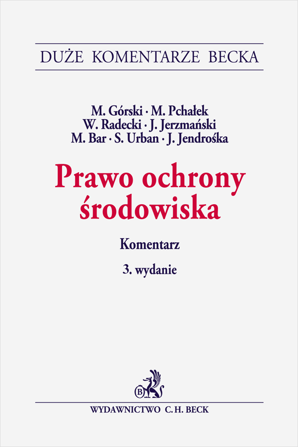 Prawo ochrony środowiska. Komentarz