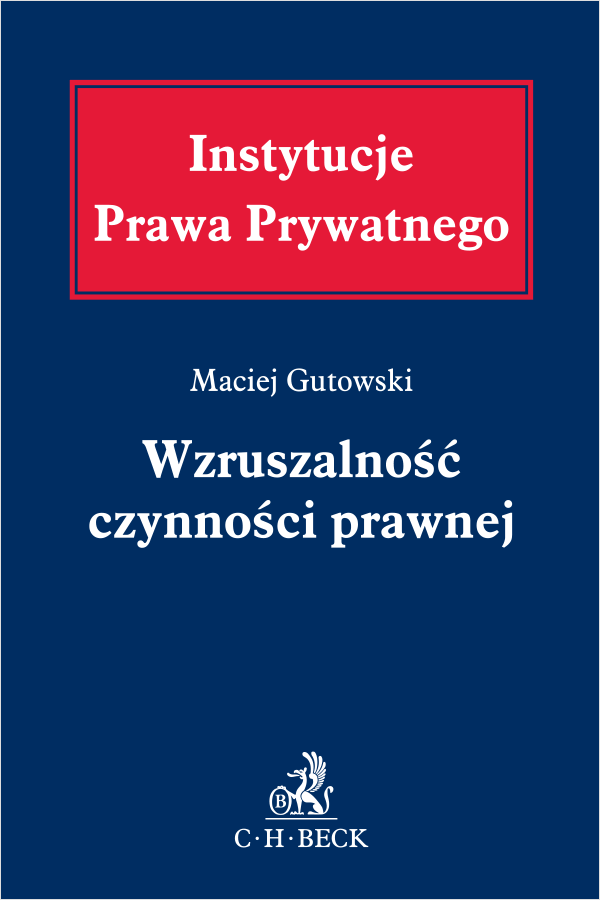 Wzruszalność czynności prawnej