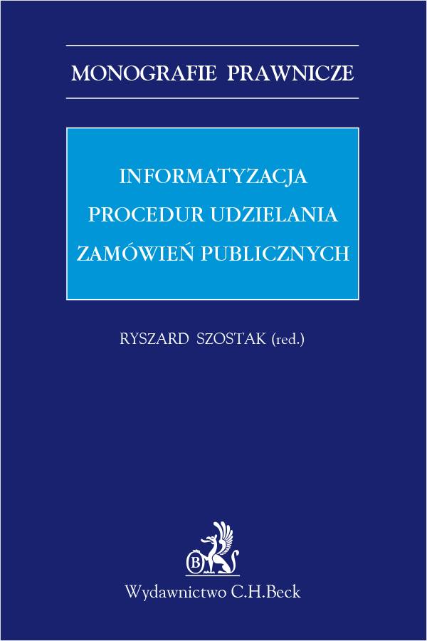 Informatyzacja procedur udzielania zamówień publicznych