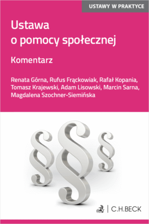 Ustawa o pomocy społecznej. Komentarz