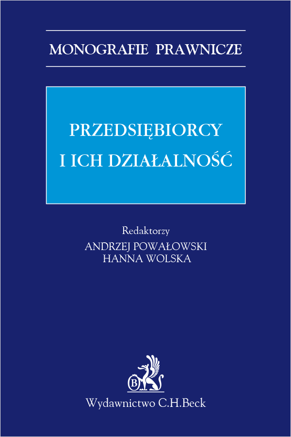 Przedsiębiorcy i ich działalność