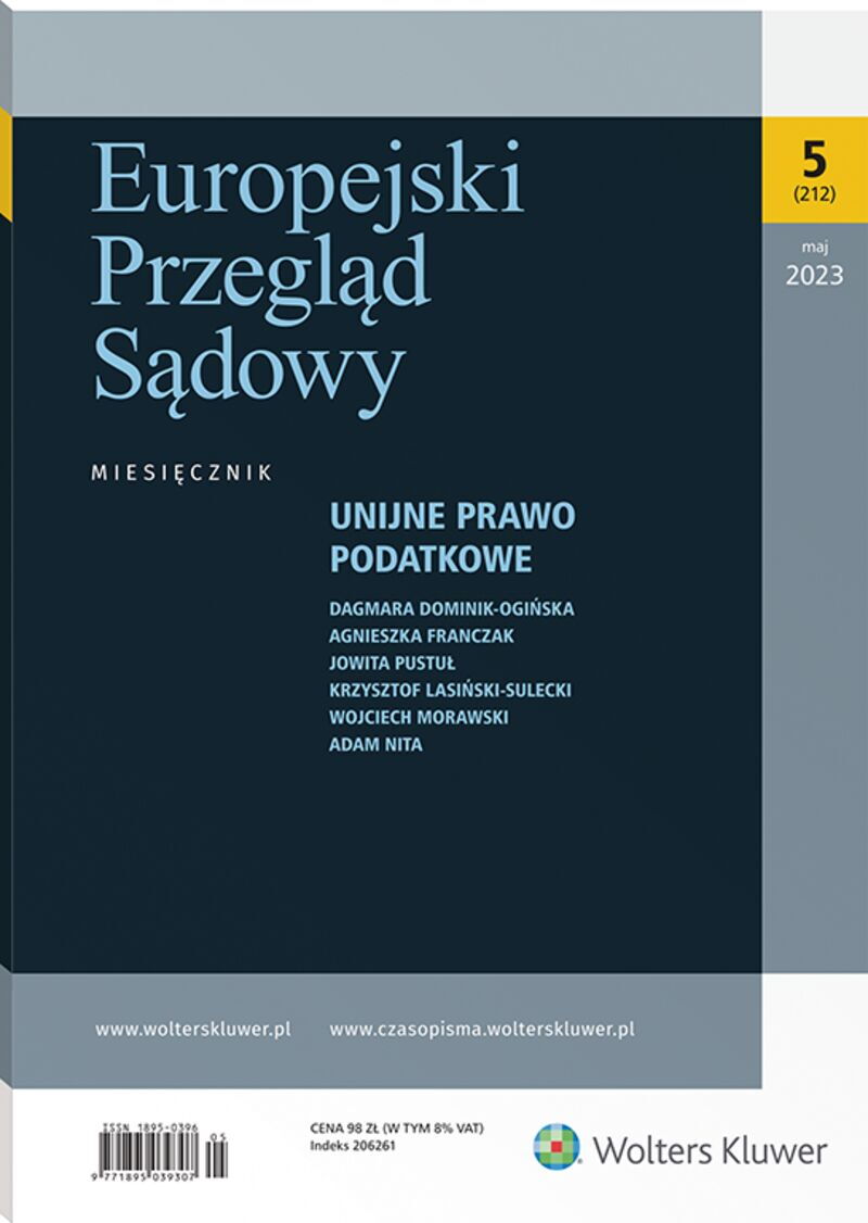 Europejski Przegląd Sądowy - Nr 5/2023 212