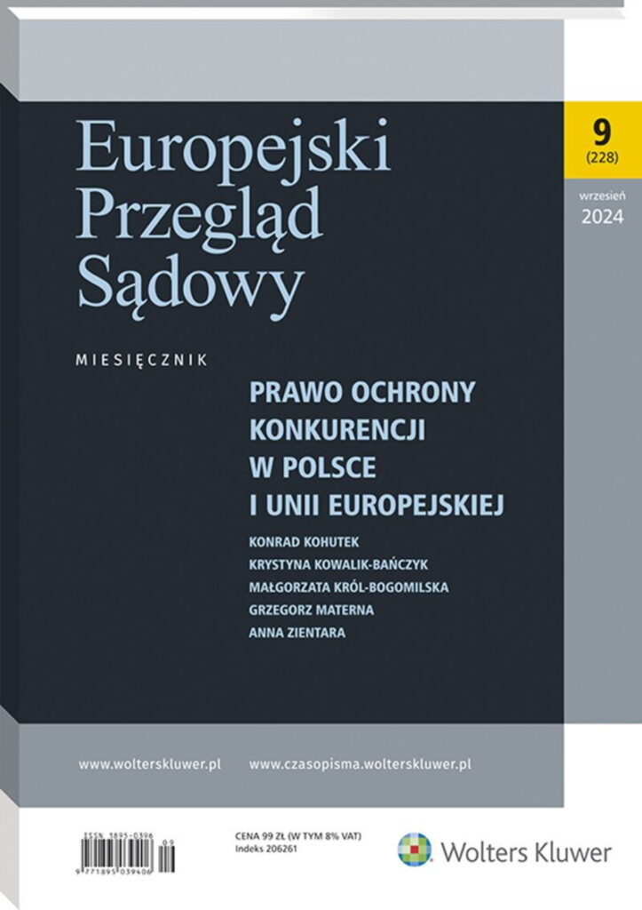 Europejski Przegląd Sądowy - Nr 9/2024 [228]