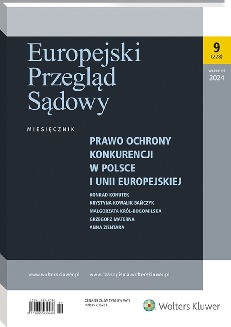 Europejski Przegląd Sądowy - Nr 9/2024 [228]