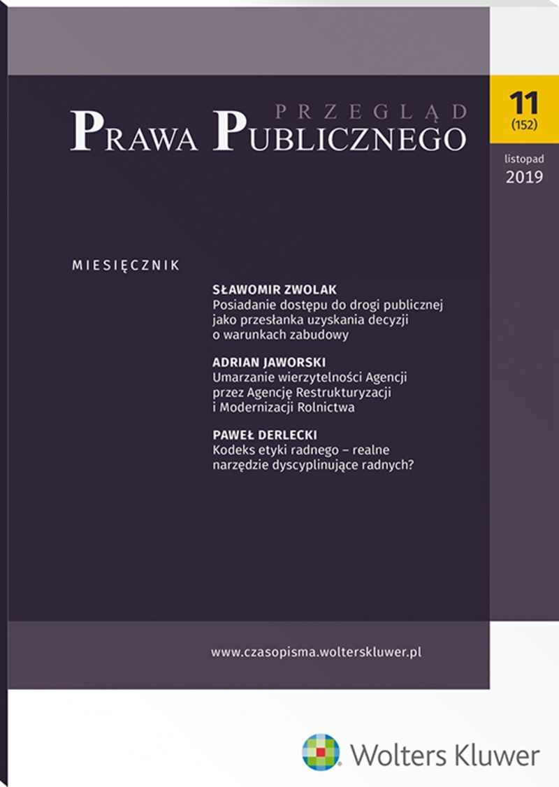 Przegląd Prawa Publicznego - Nr 11/2019