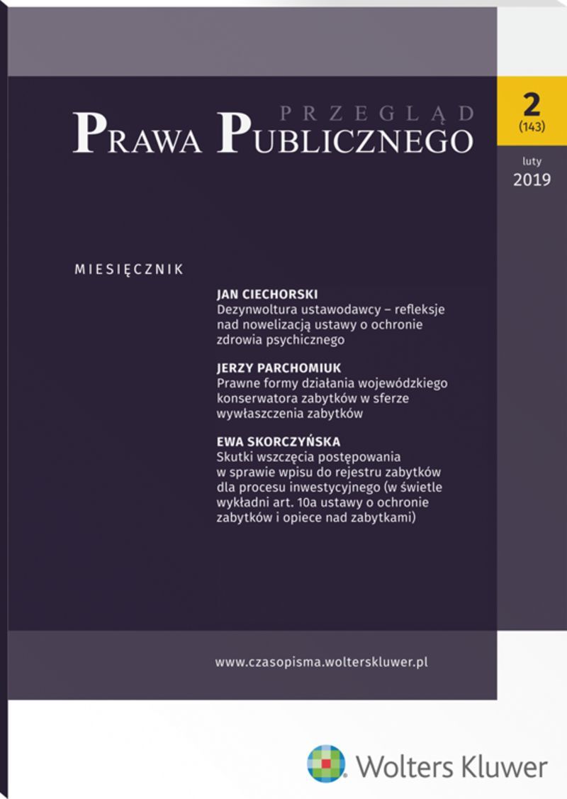 Przegląd Prawa Publicznego - Nr 2/2019