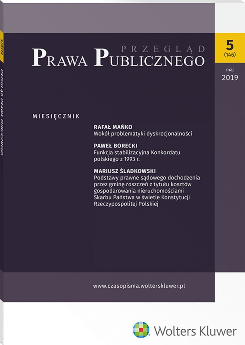 Przegląd Prawa Publicznego - Nr 5/2019