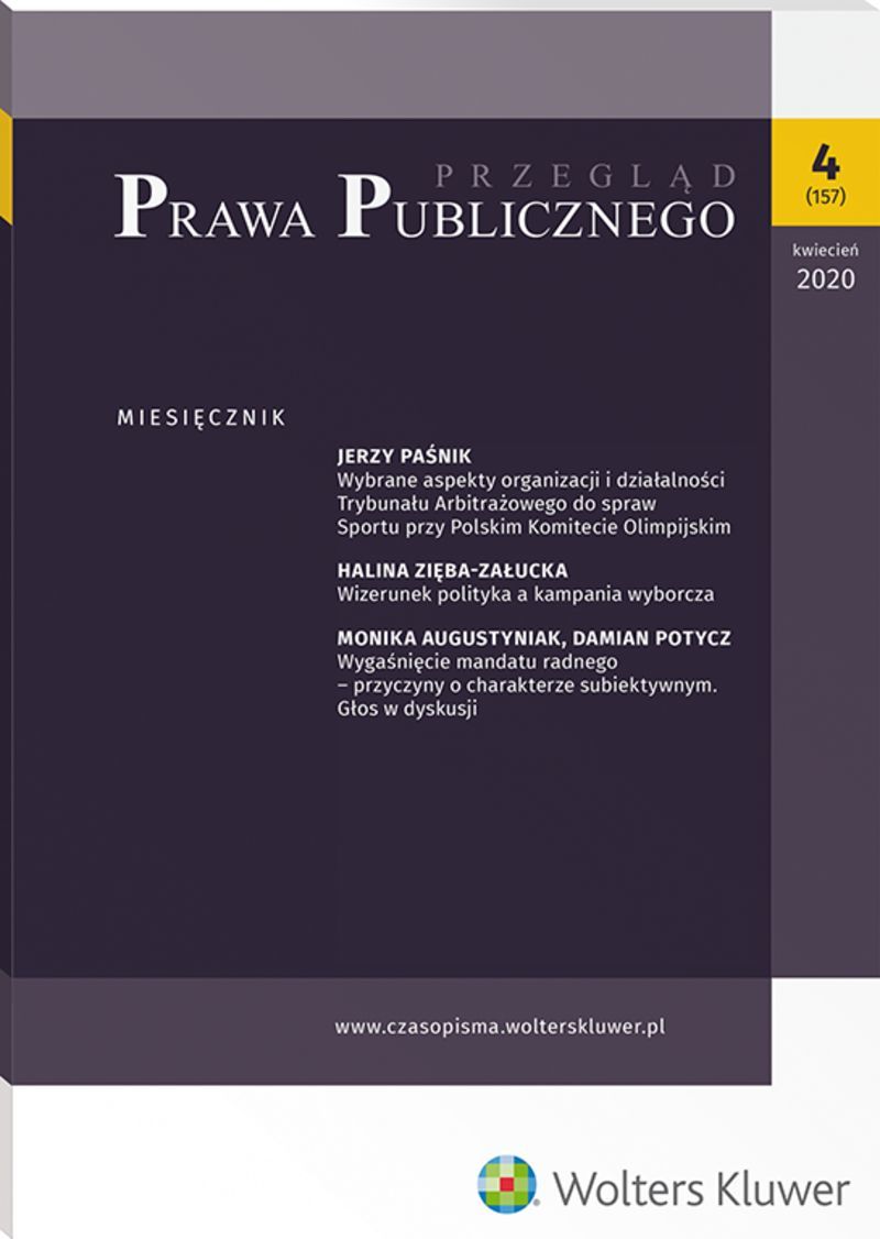 Przegląd Prawa Publicznego - Nr 4/2020