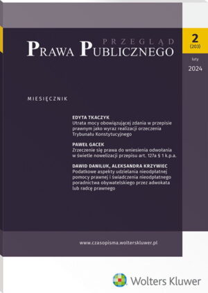 Przegląd Prawa Publicznego - Nr 2/2024