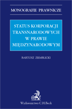 Status korporacji transnarodowych w prawie międzynarodowym