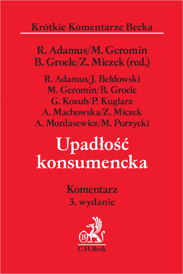 Upadłość konsumencka. Komentarz