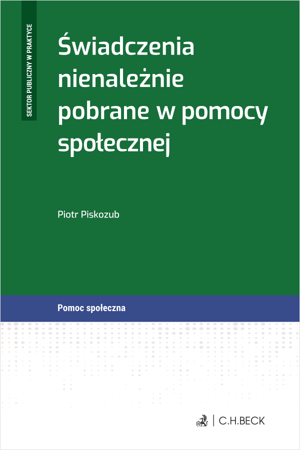 Świadczenia nienależnie pobrane w pomocy społecznej