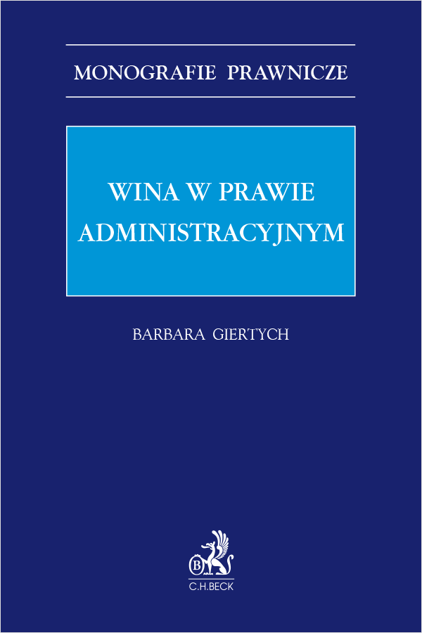 Wina w prawie administracyjnym