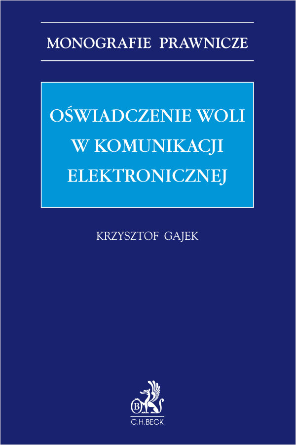 Oświadczenie woli w komunikacji elektronicznej