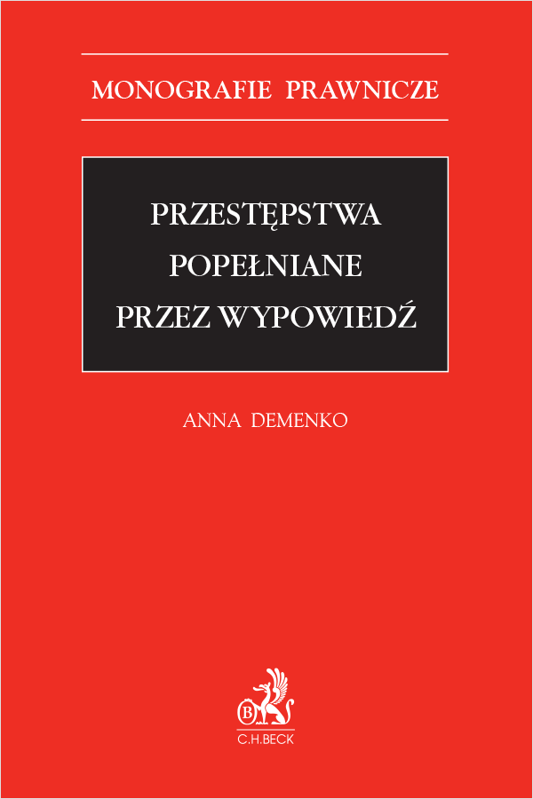 Przestępstwa popełniane przez wypowiedź
