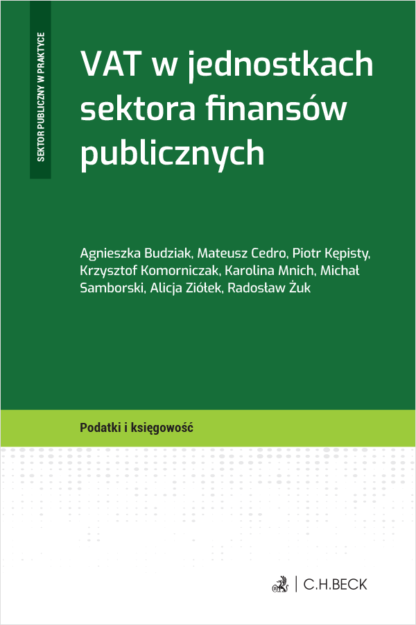 VAT w jednostkach sektora finansów publicznych