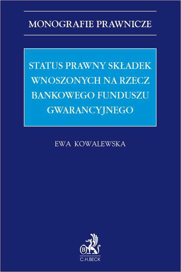 Status prawny składek wnoszonych na rzecz Bankowego Funduszu Gwarancyjnego