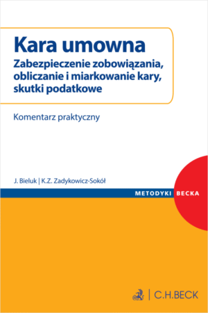 Kara umowna. Zabezpieczenie zobowiązania, obliczanie i miarkowanie kary, skutki podatkowe. Komentarz praktyczny
