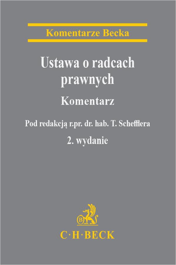 Ustawa o radcach prawnych. Komentarz