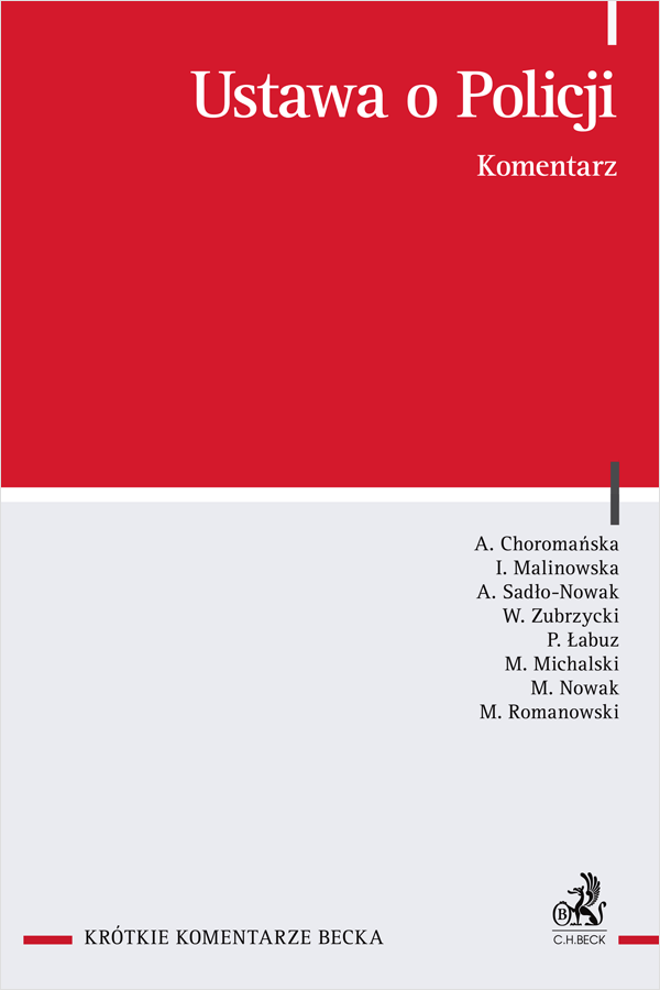 Ustawa o Policji. Komentarz