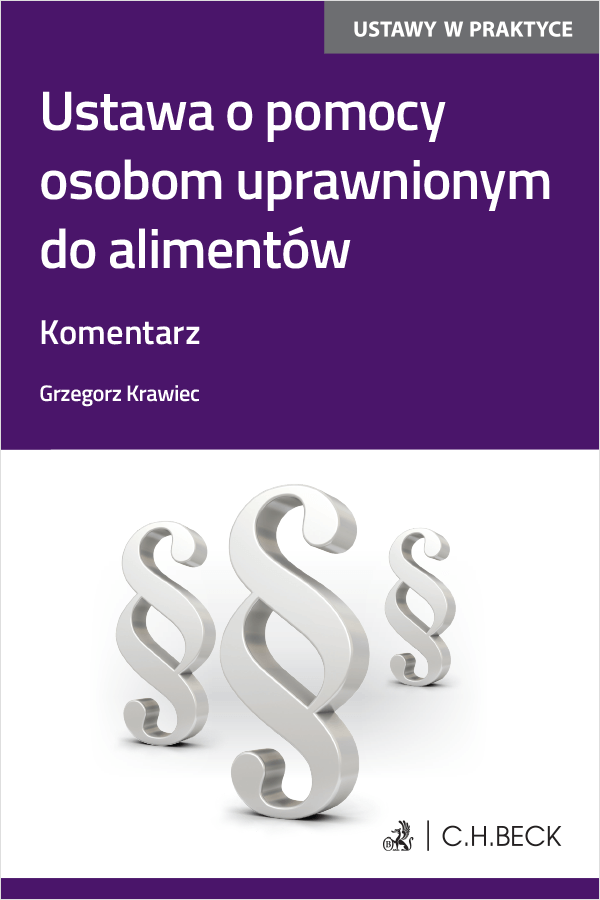 Ustawa o pomocy osobom uprawnionym do alimentów. Komentarz z wzorami