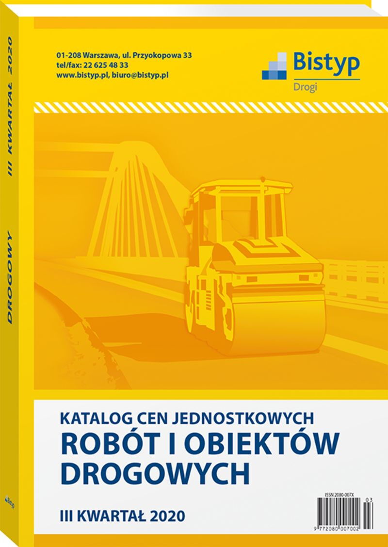 Katalog cen jednostkowych robót i obiektów DROGOWYCH