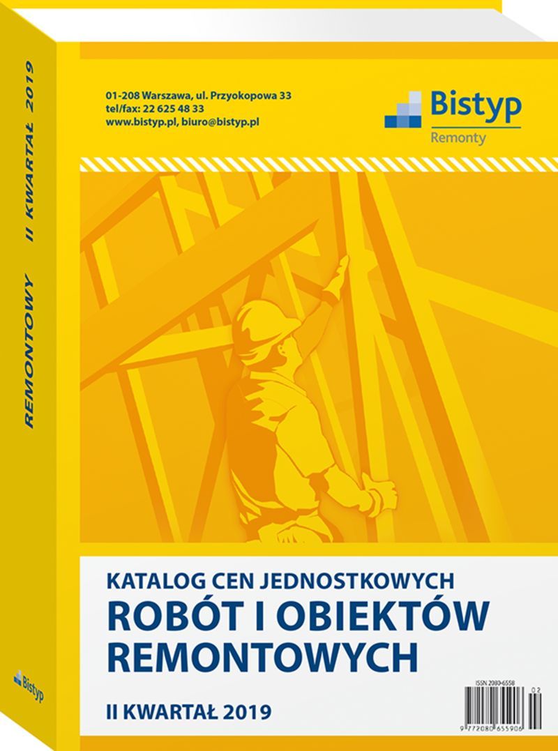 Katalog cen jednostkowych robót i obiektów REMONTOWYCH