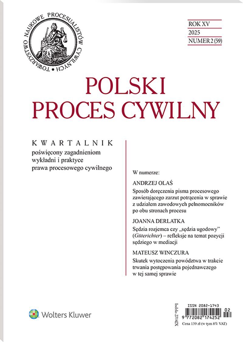 Polski Proces Cywilny - Nr 2/2025